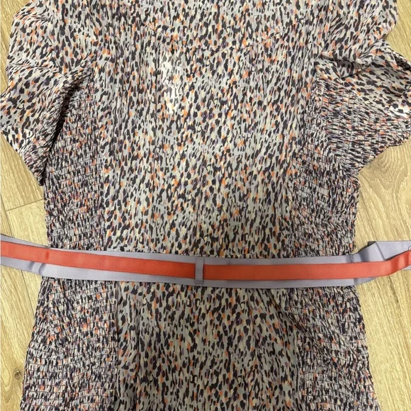 Byron Lars Tropical Reef Belted Sheath Shirt Dress - Picture 12 of 12